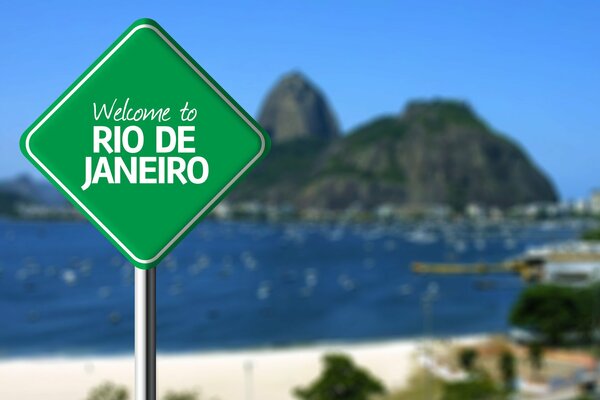 Rio de Janeiro Green sign