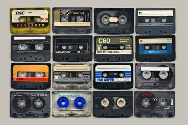 Cassettes musicales