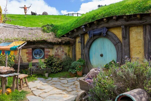 La casa del Hobbit de la famosa película