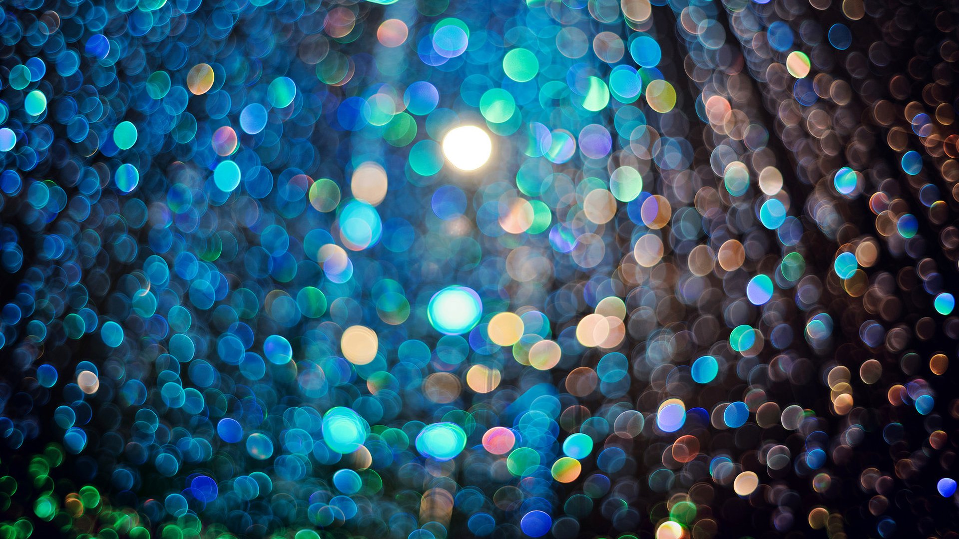 light bokeh reflections many