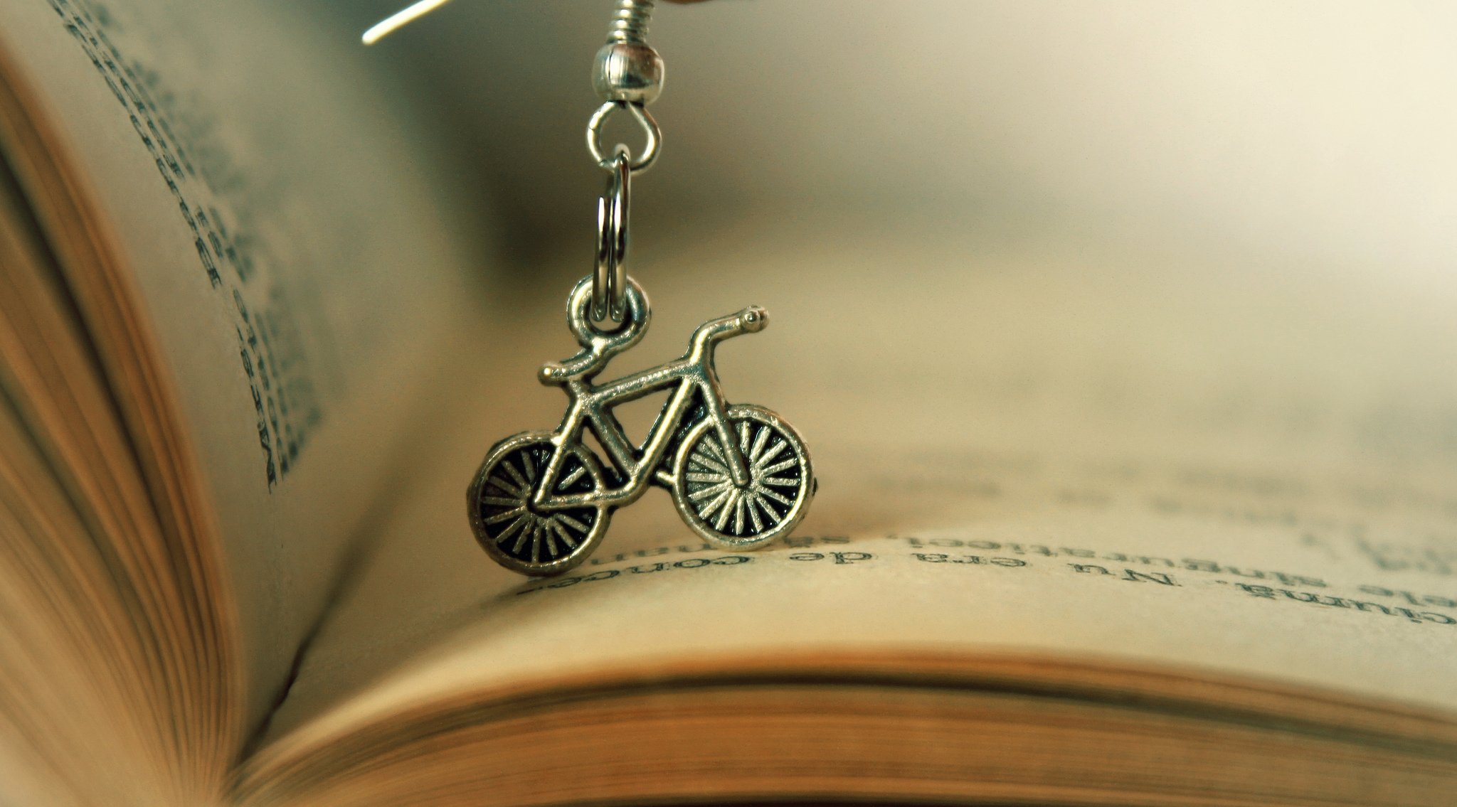 book bike a letter talisman