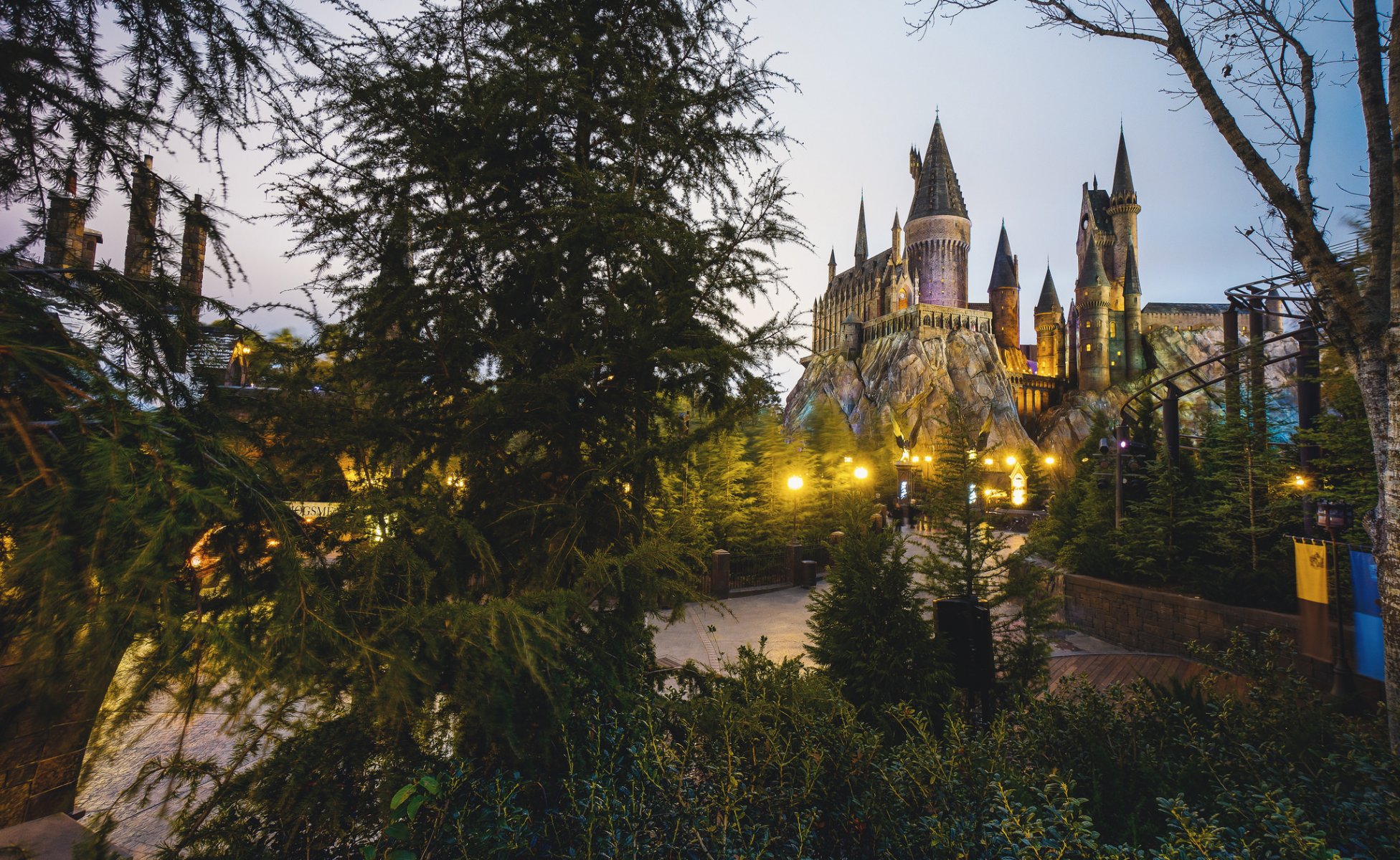 poudlard le monde magique de harry potter tours château