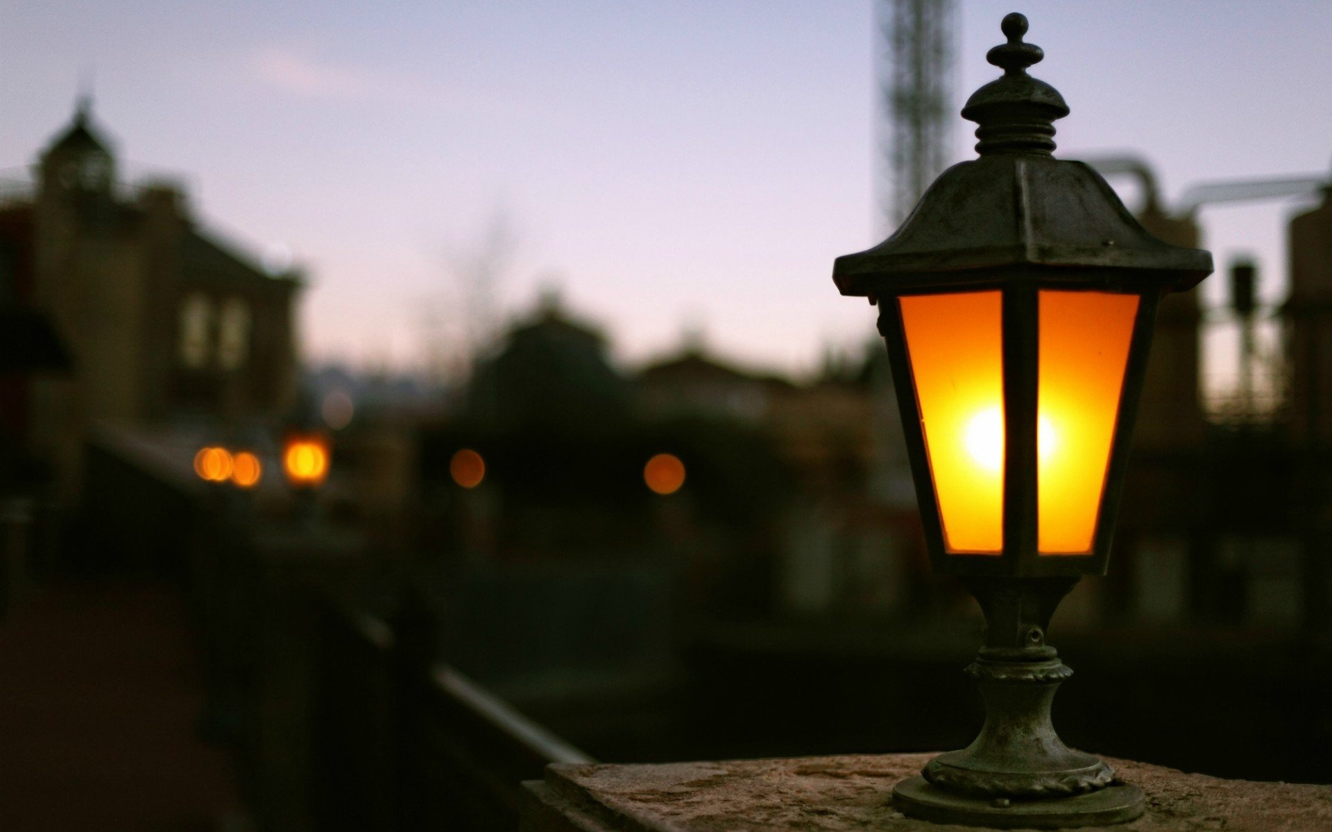 miscellaneous lamp light street bokeh blur background wallpaper widescreen fullscreen widescreen widescreen