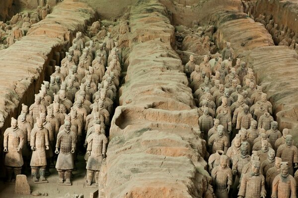 Archaeological find in China terracotta army