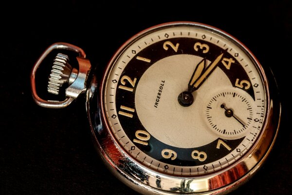 Ingersoll pocket watch large scale