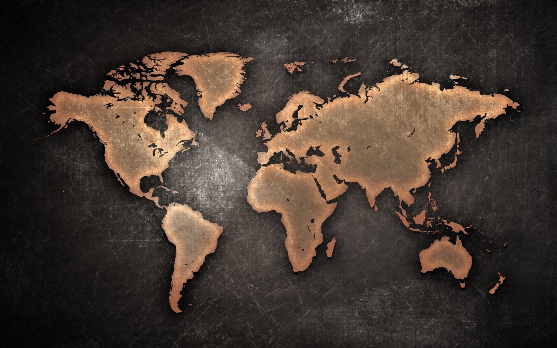 world map continents background