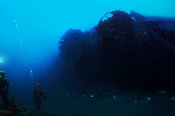 Art.-Nr. Expedition unter Wasser zum Schiffswrack