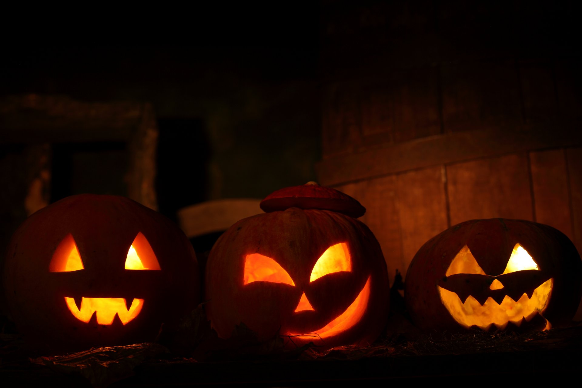 halloween calabazas velas máscaras