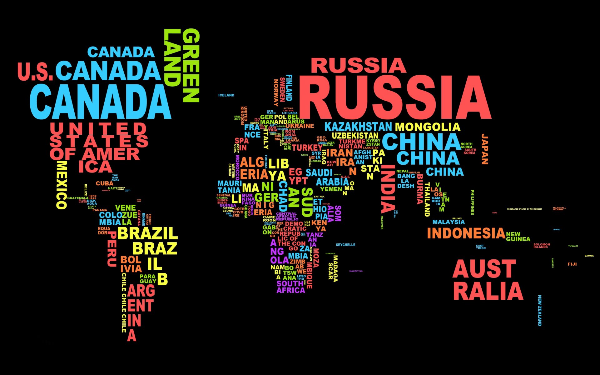 carte carte du monde pays texte fond