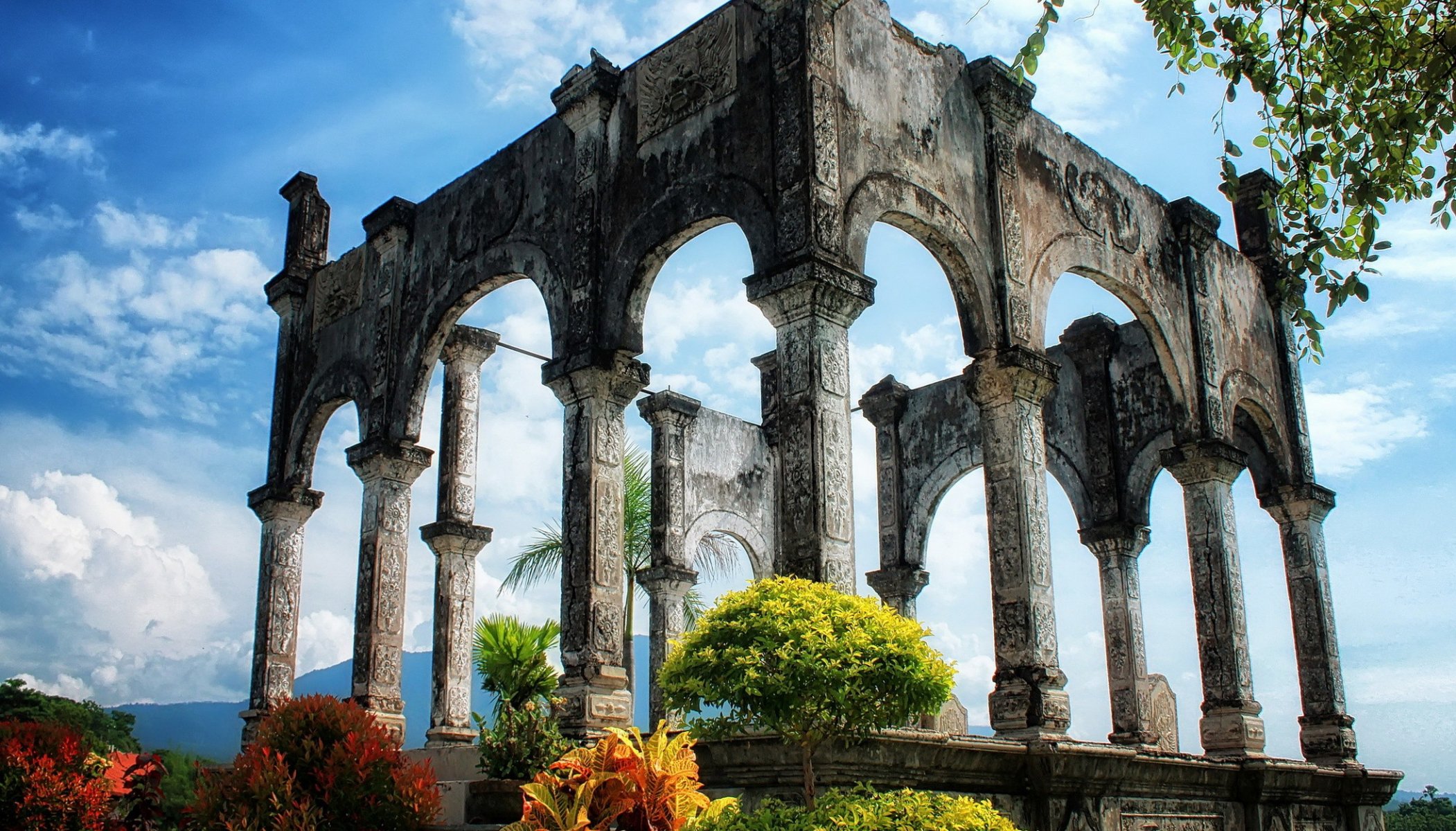 ruinas naturaleza antigüedad historia columnas