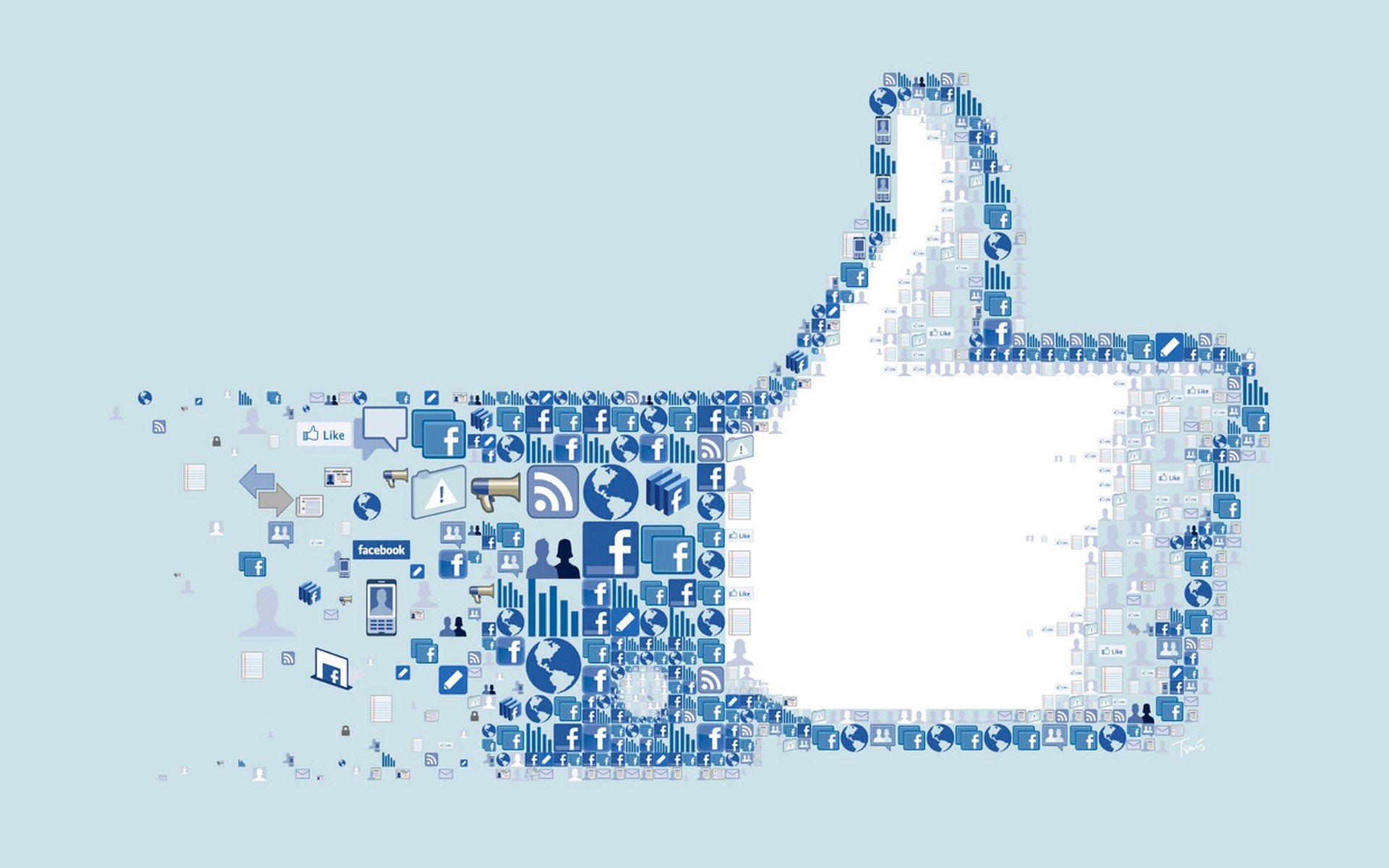 facebook icons collage logo icon social network i like you