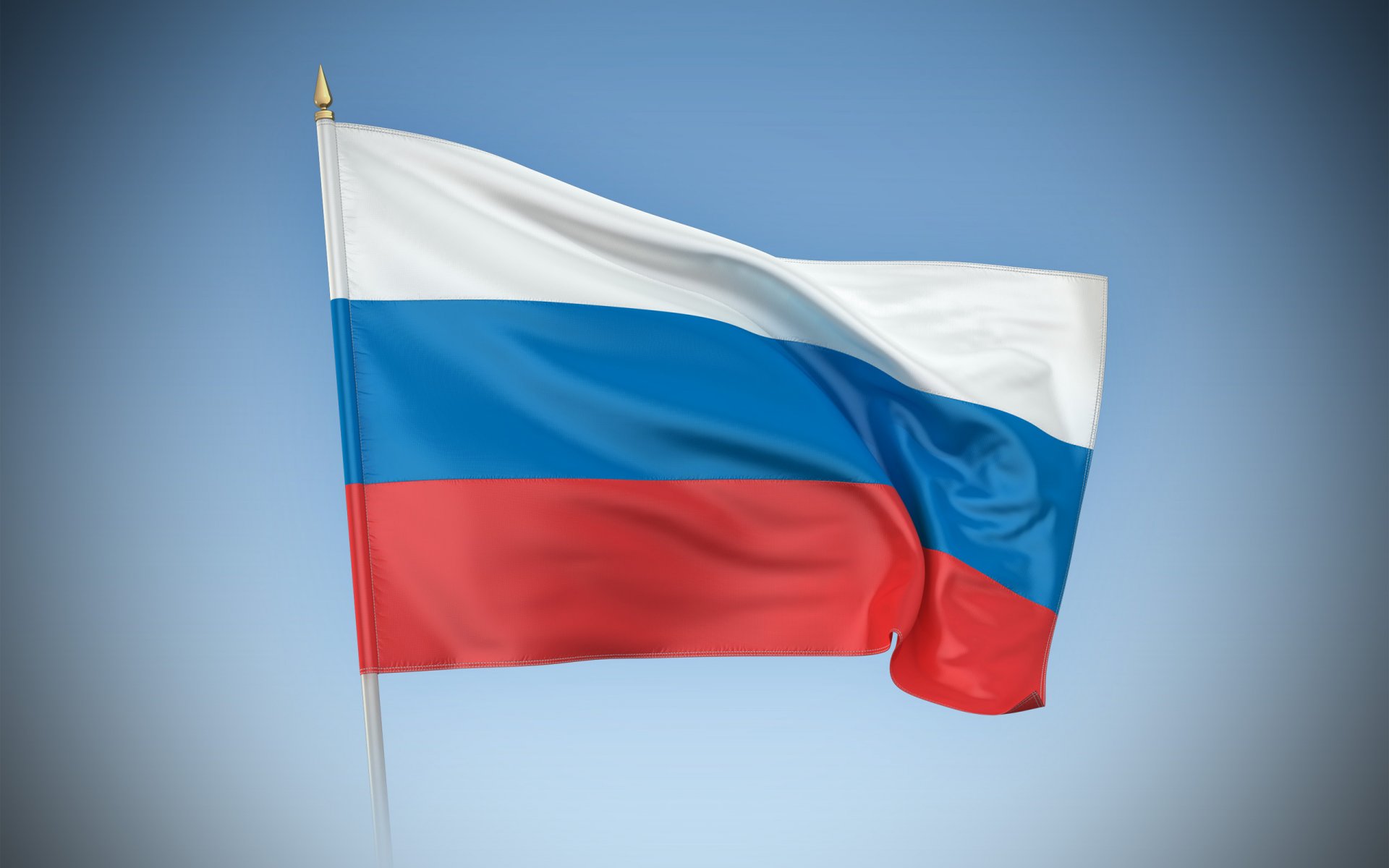 russia flag tricolor white blue red