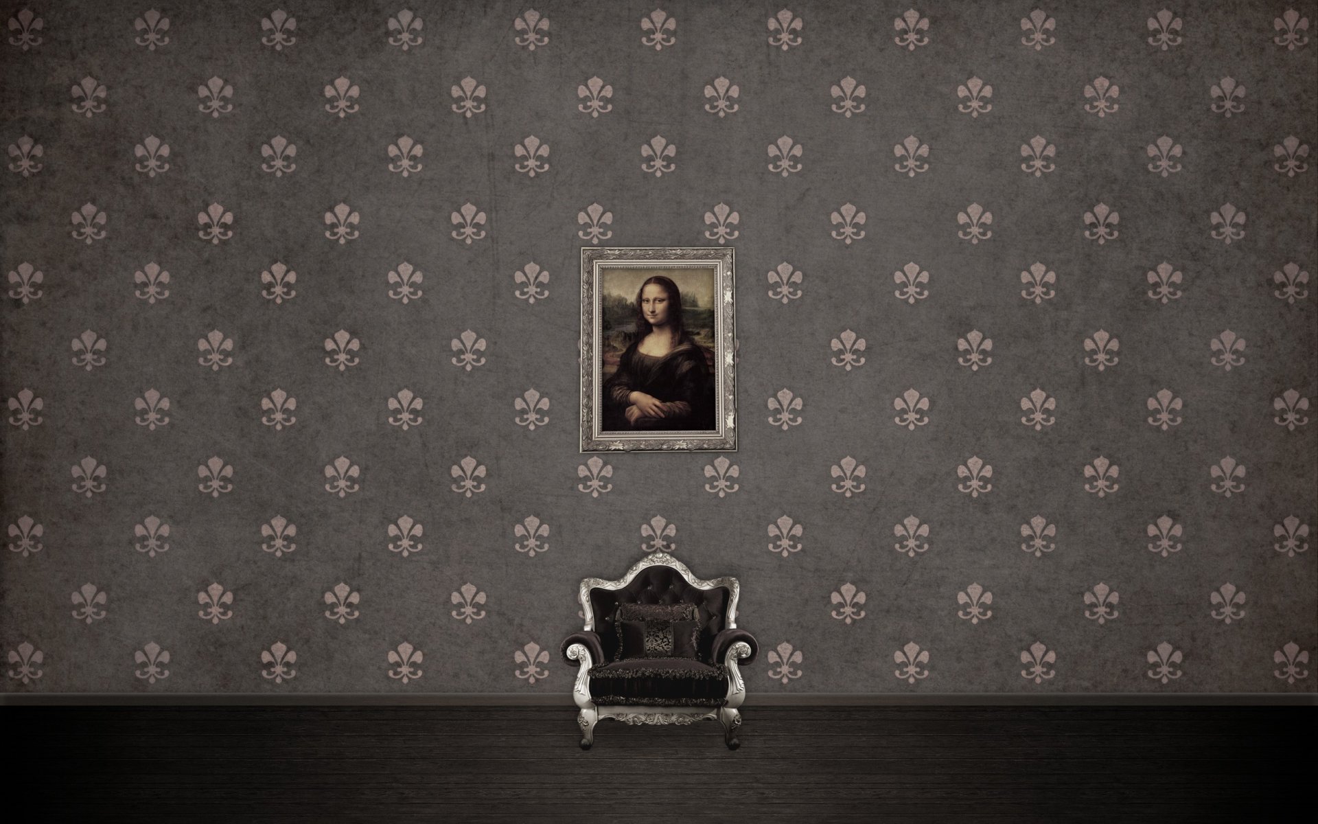 mona lisa textur muster stuhl bild textur modelle bild 2560x1600