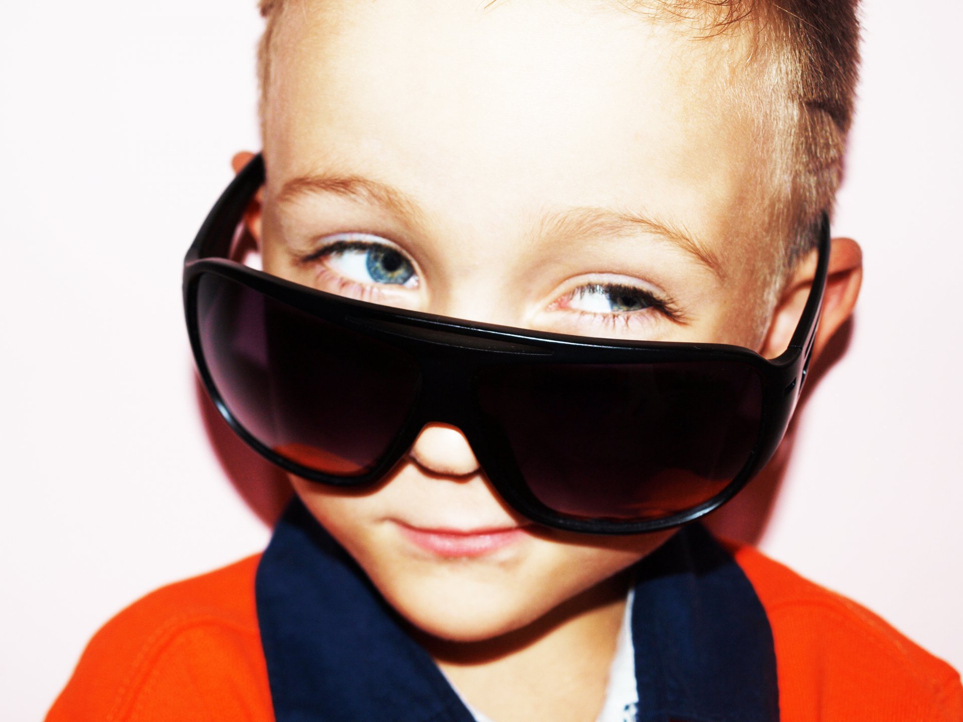 niños glamour gafas