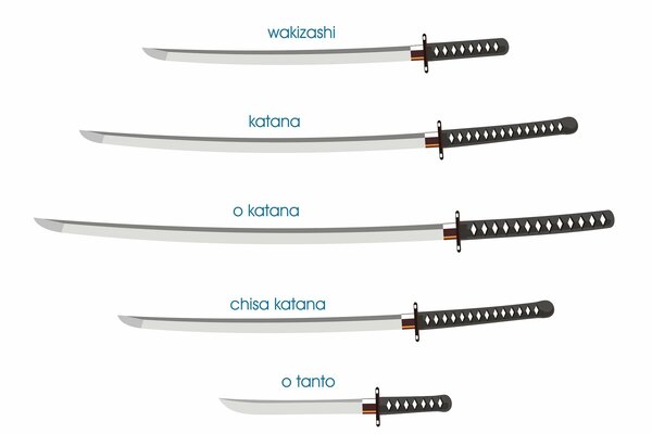 Katana, viele Schwerter, schön