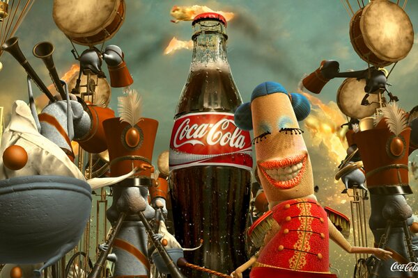 Szalona impreza z reklamy Coca-Coli