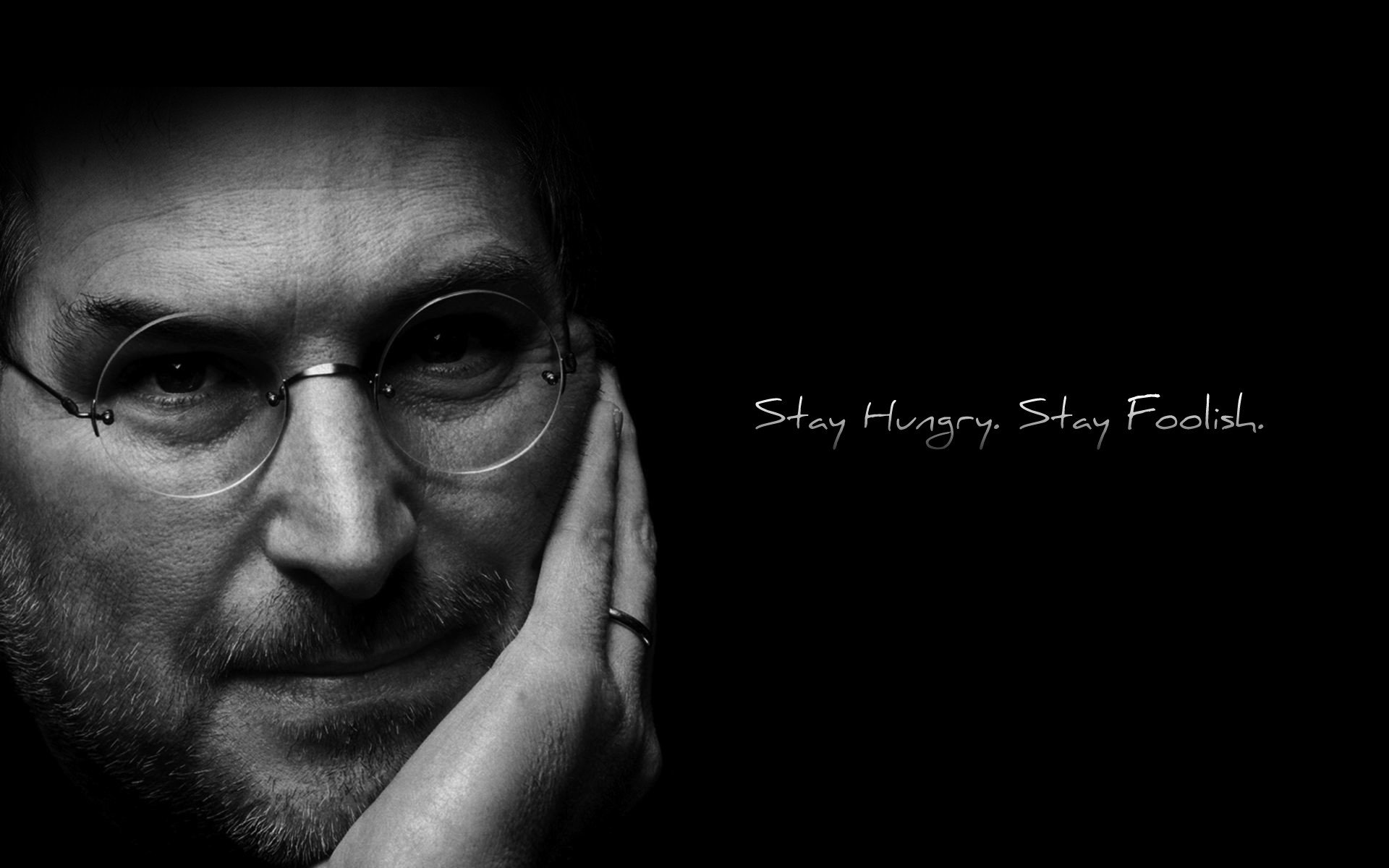 steve jobs bleib hungrig bleib rücksichtslos bleib hungrig bleib rücksichtslos