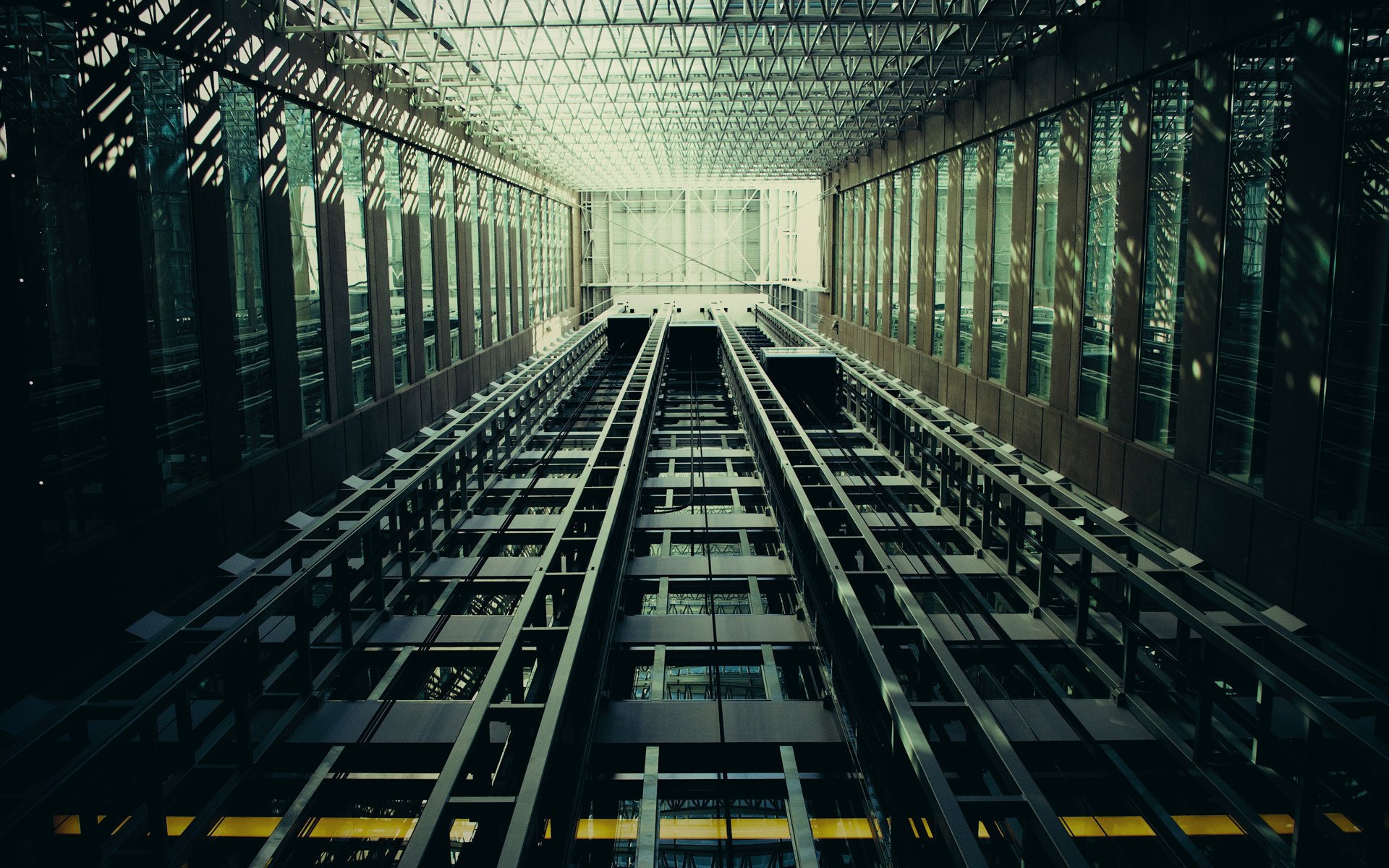 cables cables elevator buildings miscellaneou