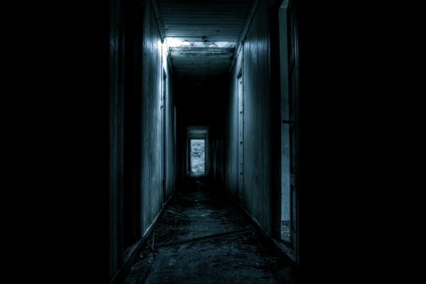 The Dark Corridor from horror movies