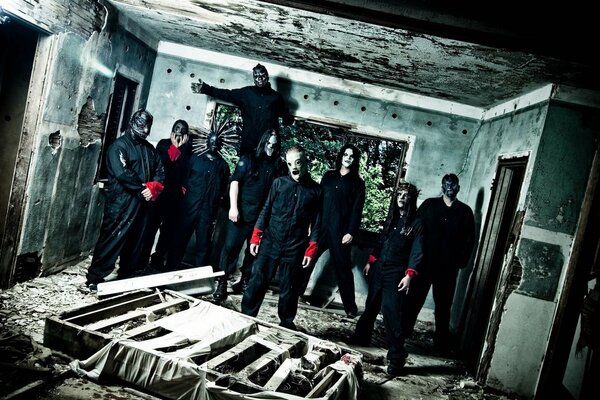 Slipknot est un groupe de musiciens qui chantent pas pour tout le monde