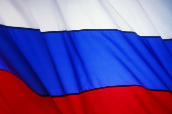 Flag of Russia tricolor white blue red