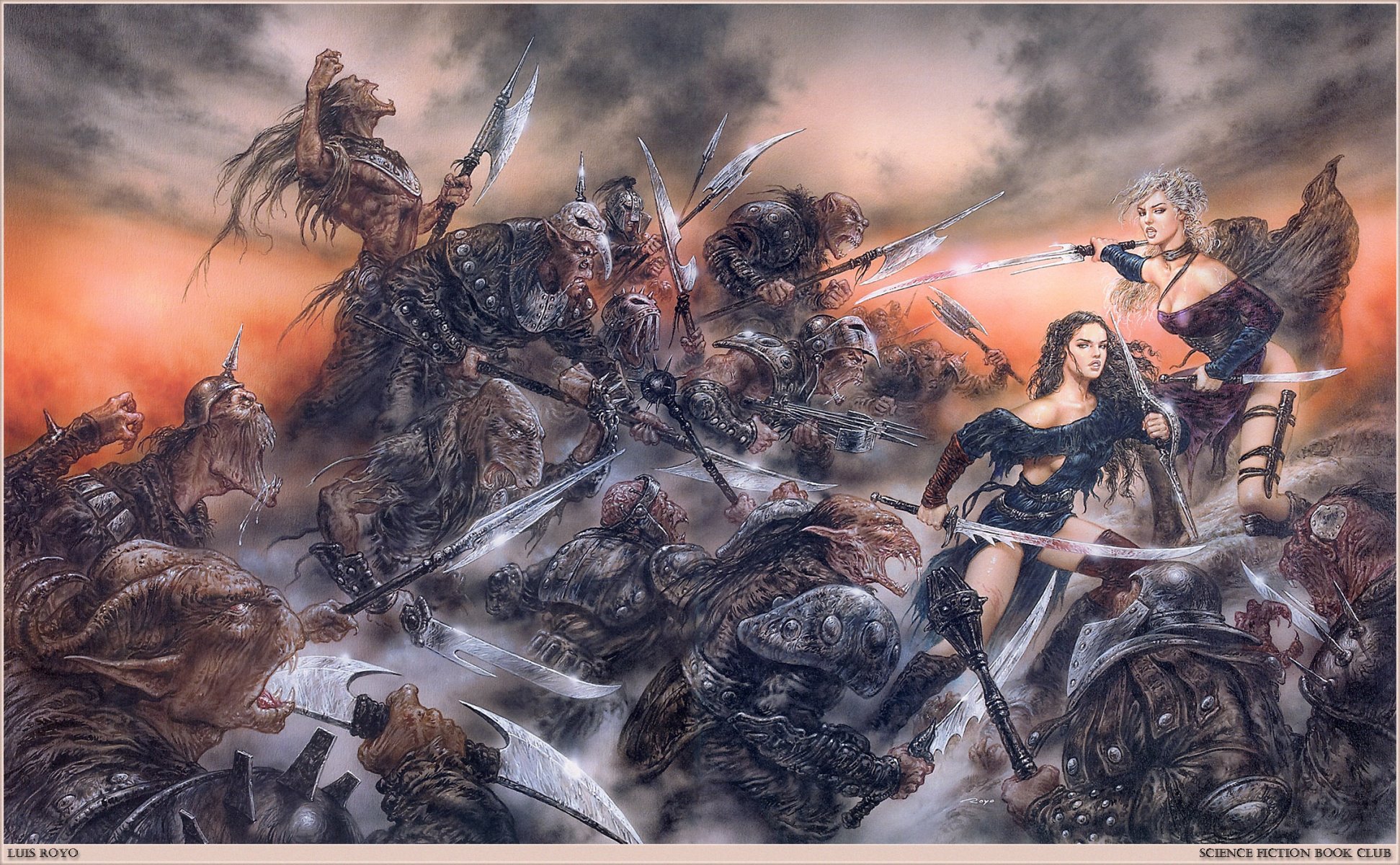 painting pattern luis royo fantasy