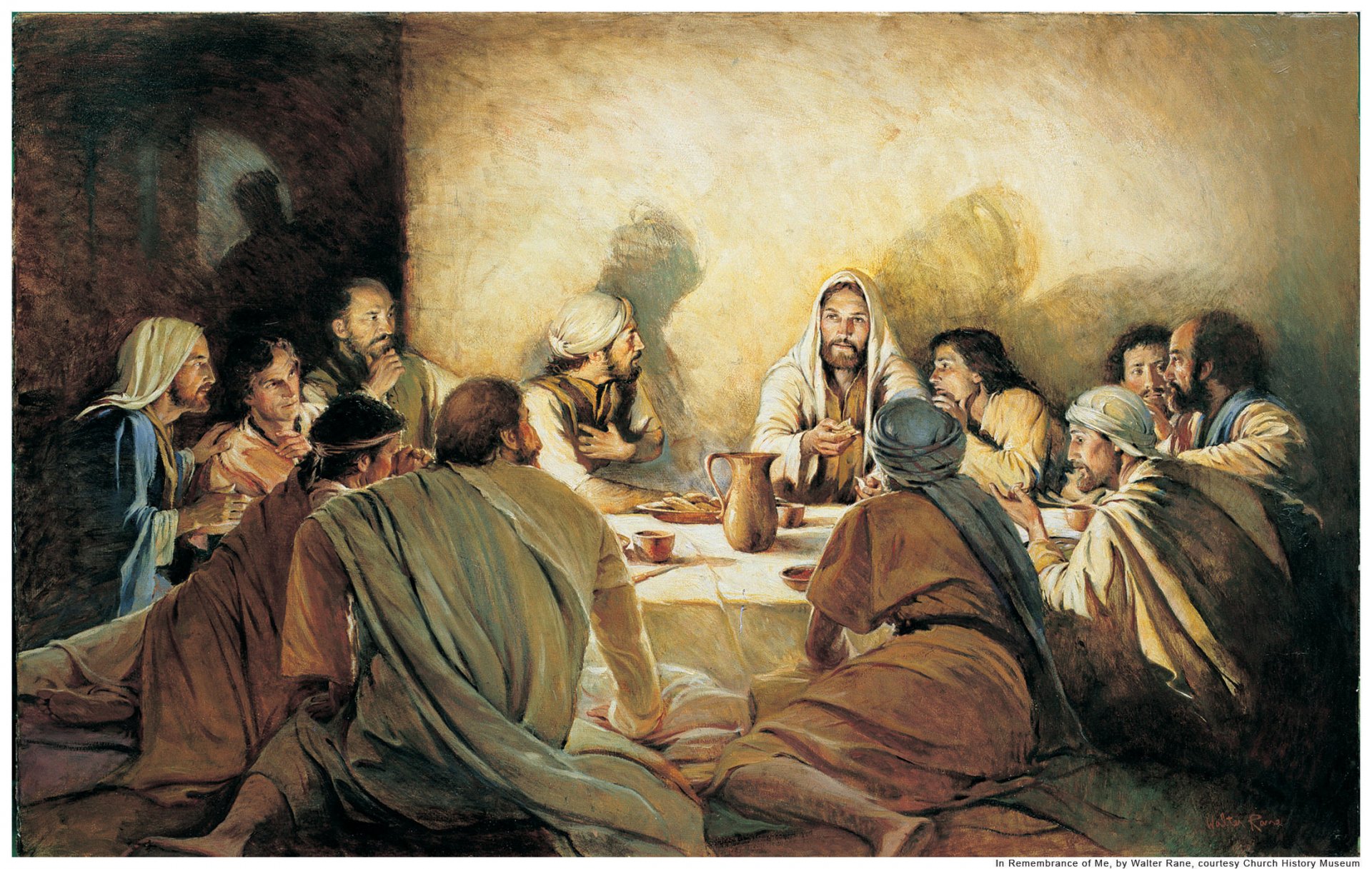 la última cena jesucristo la última cena apóstoles encuentra a judas jesús pan vino pared luz sombras