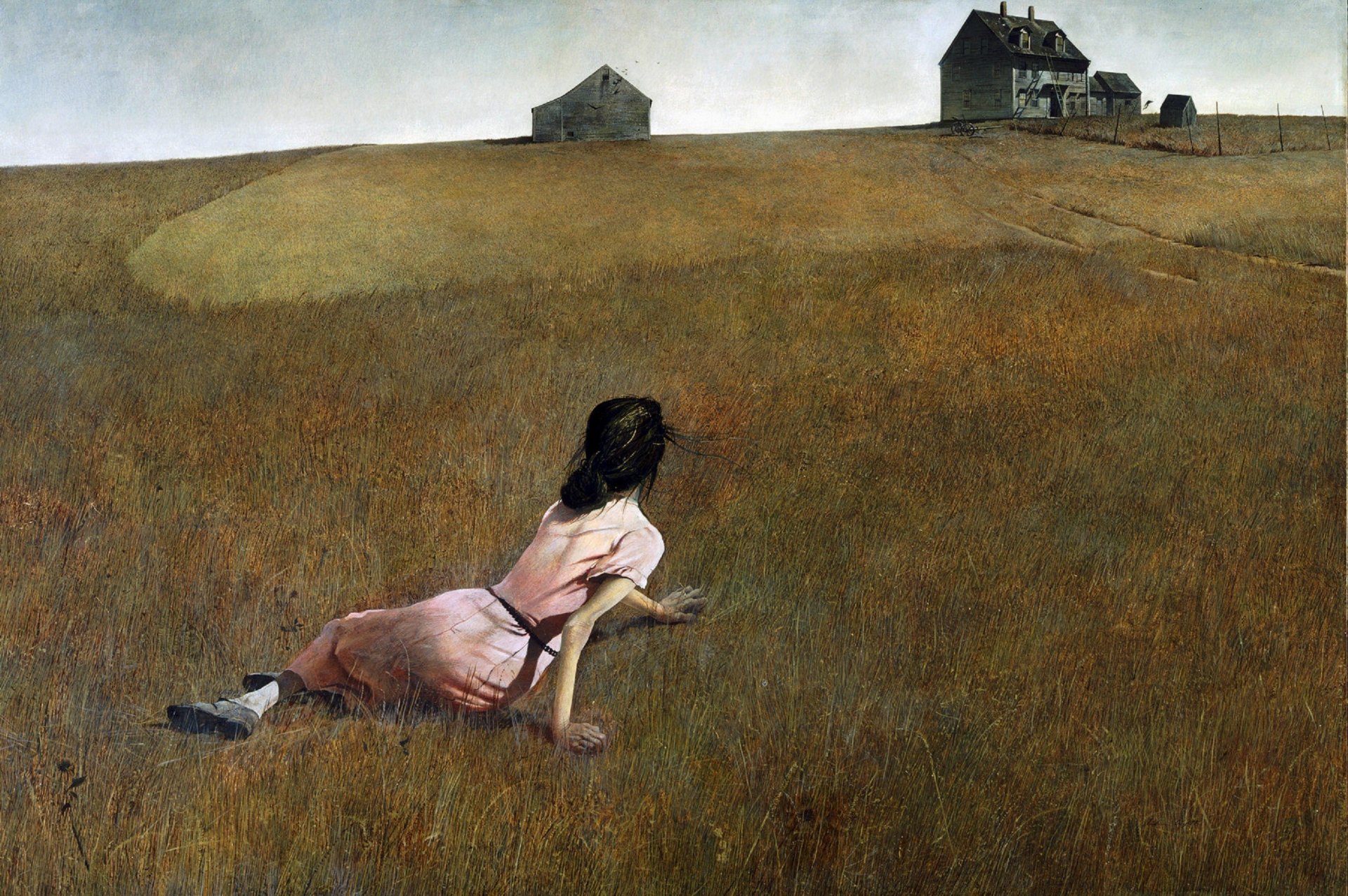 andrew wyeth le monde de christine 1948 tableau