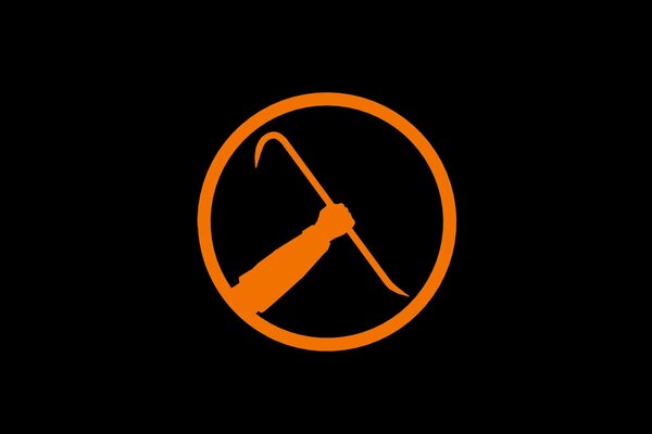 Логотип силуэт black mesa