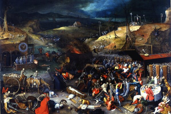 Il dipinto di Bruegel è uno spettacolo terribile