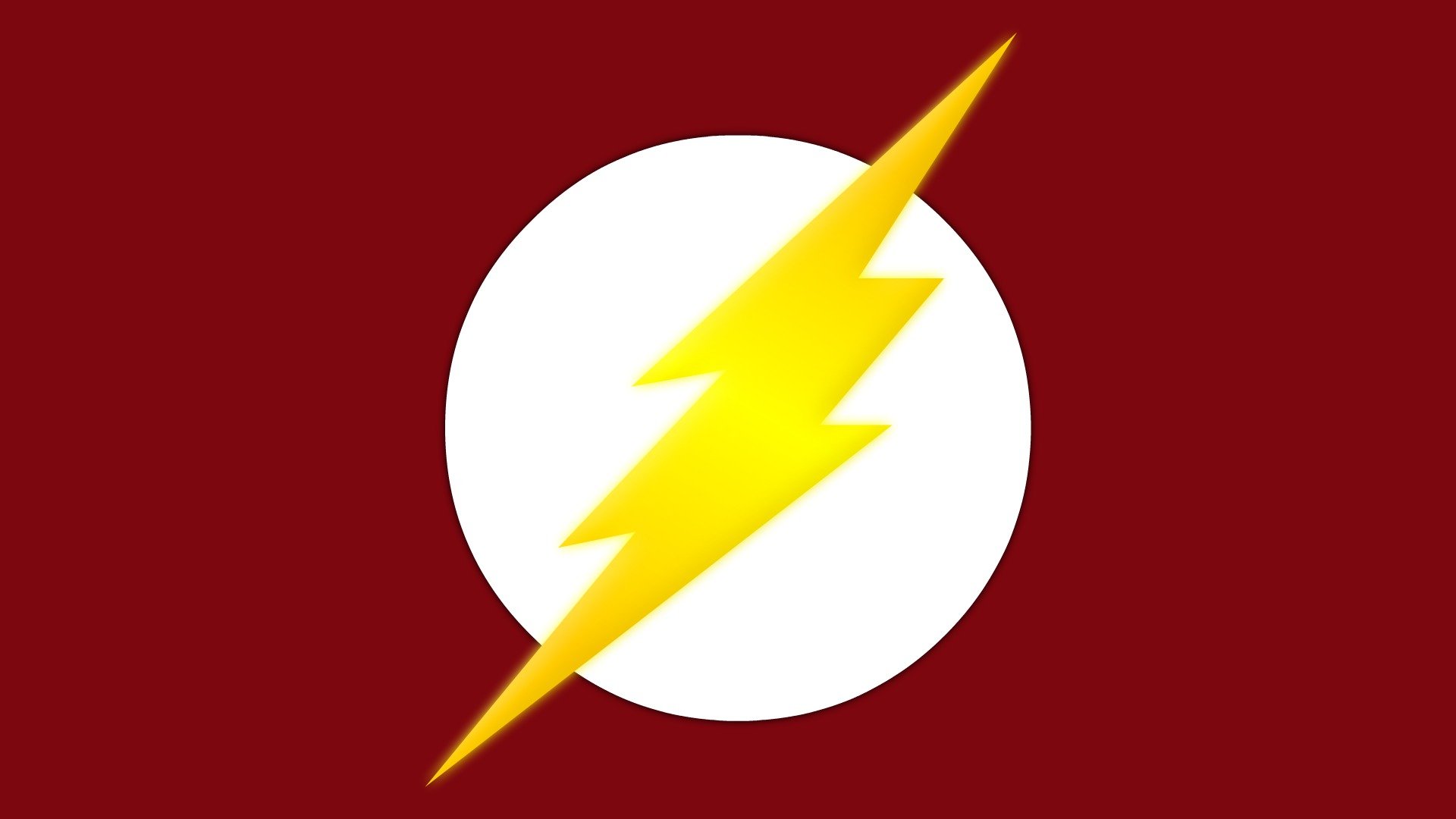 flash logotipo dc comics rojo