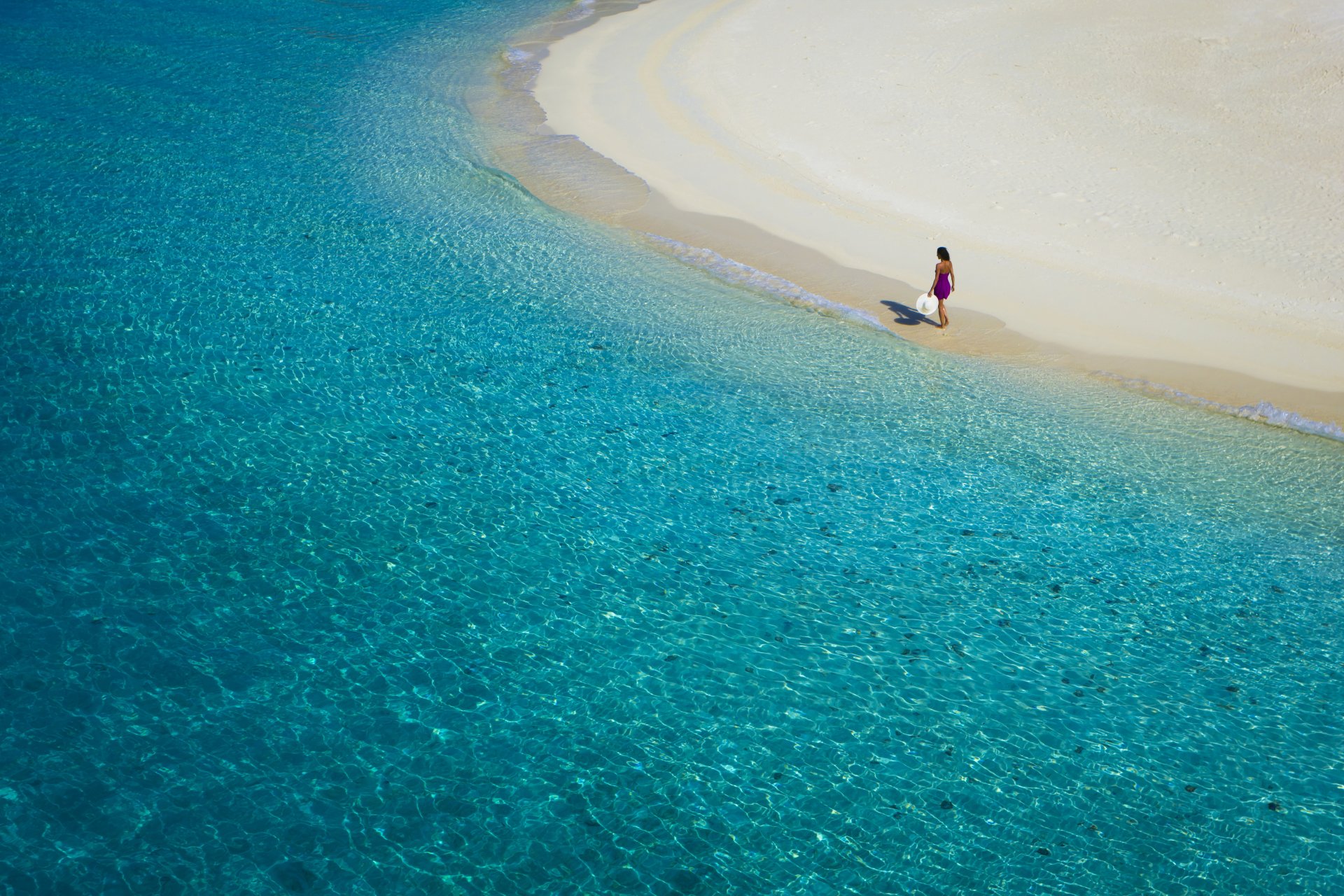 water transparency girl beach sand ocean