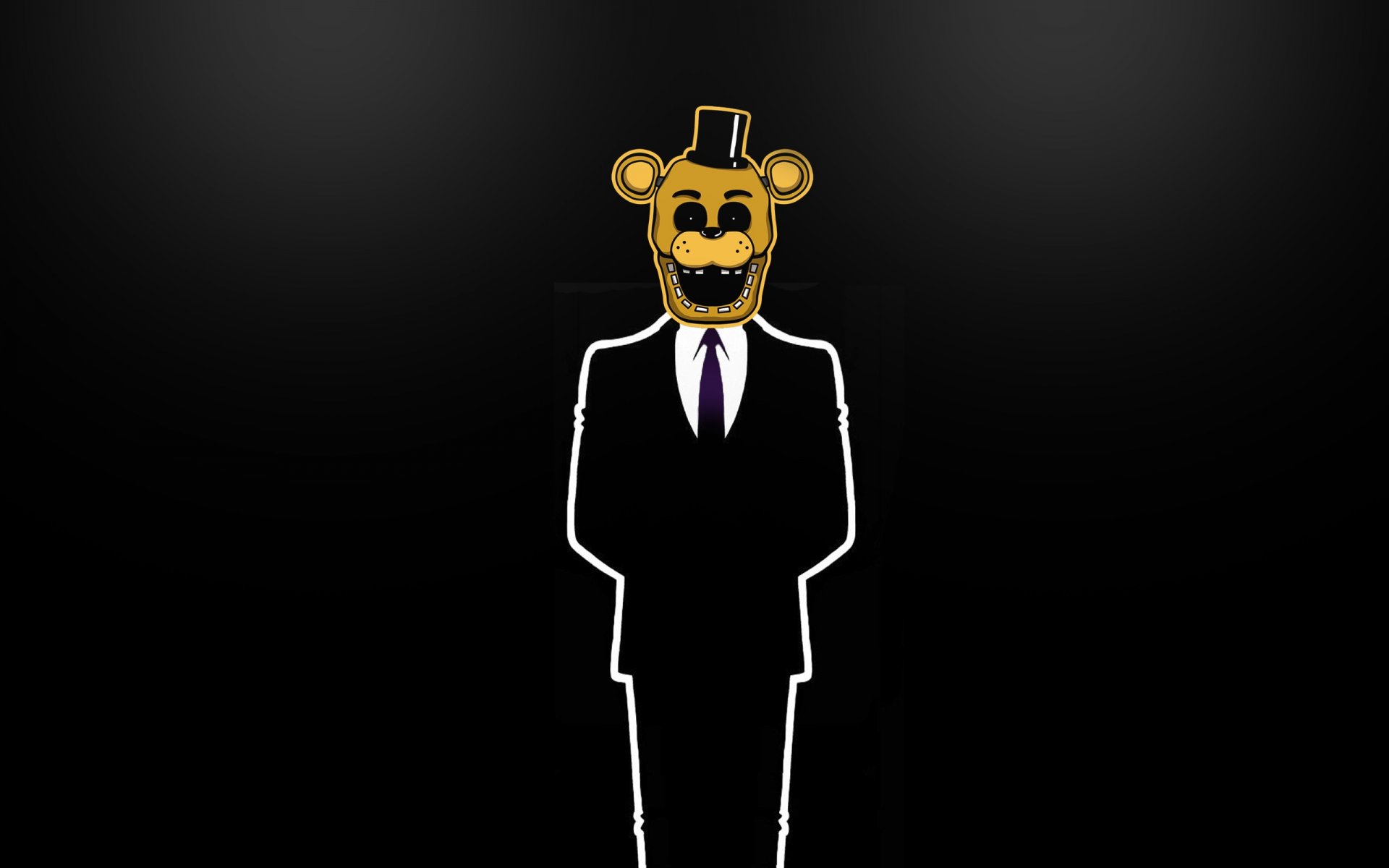 fnaf goldenfreddy minimalismus