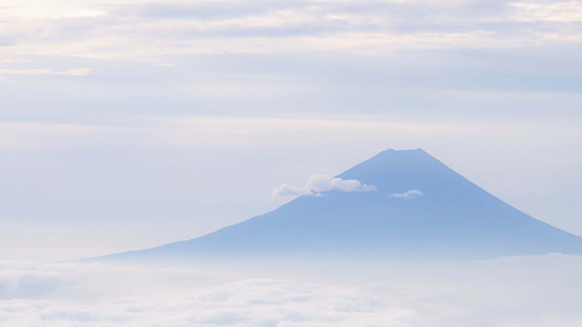 montaña cielo nube