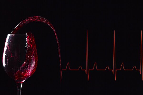 The thrilling pulse of red wine