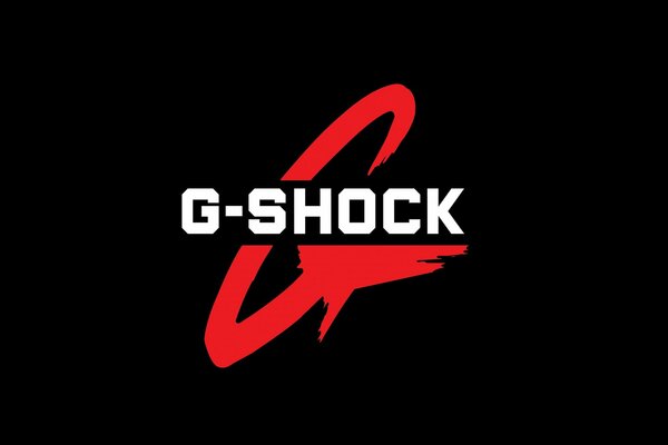 G-Shock Logo auf Hintergrund