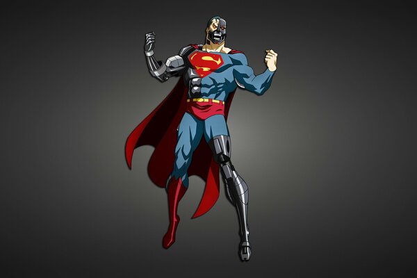 Komiks Superman Metal Robot