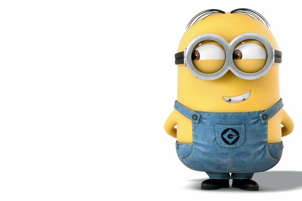 El Minion tiene algo planeado y sonríe