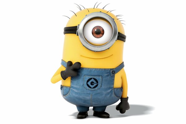 A cheerful character is a kind minion