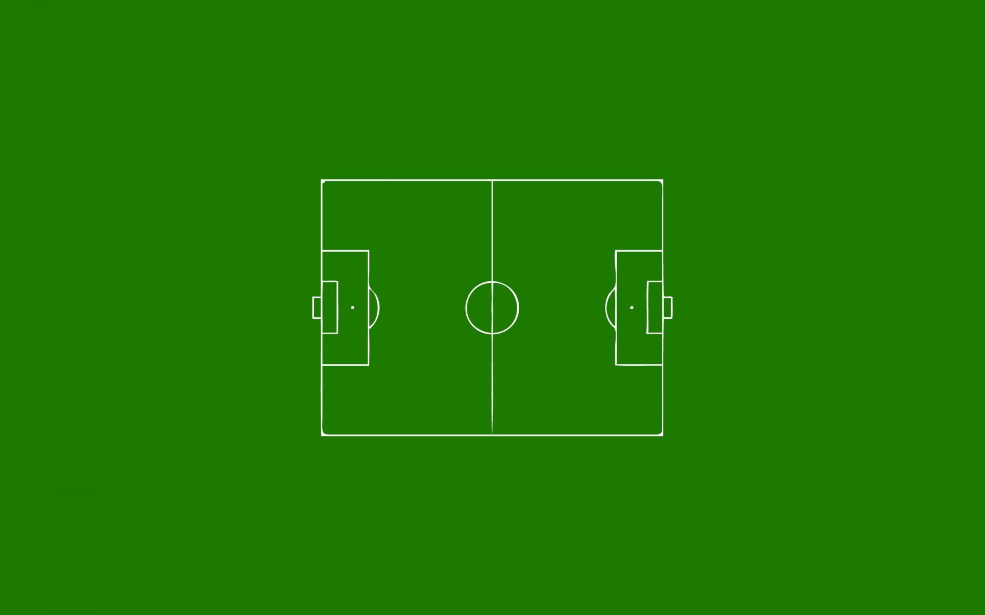 terrain de football football fond vert stade ole-ole-ole-ole minimalisme