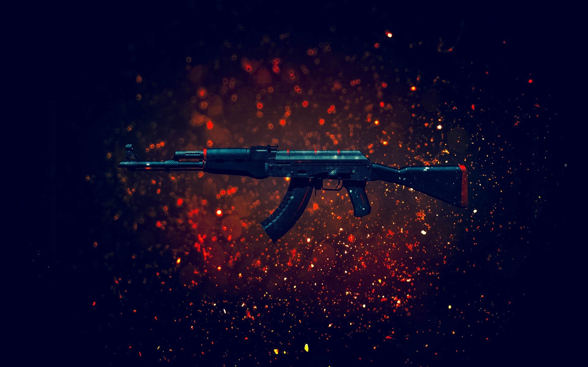 kalash mitrailleuse arme cs: go fond