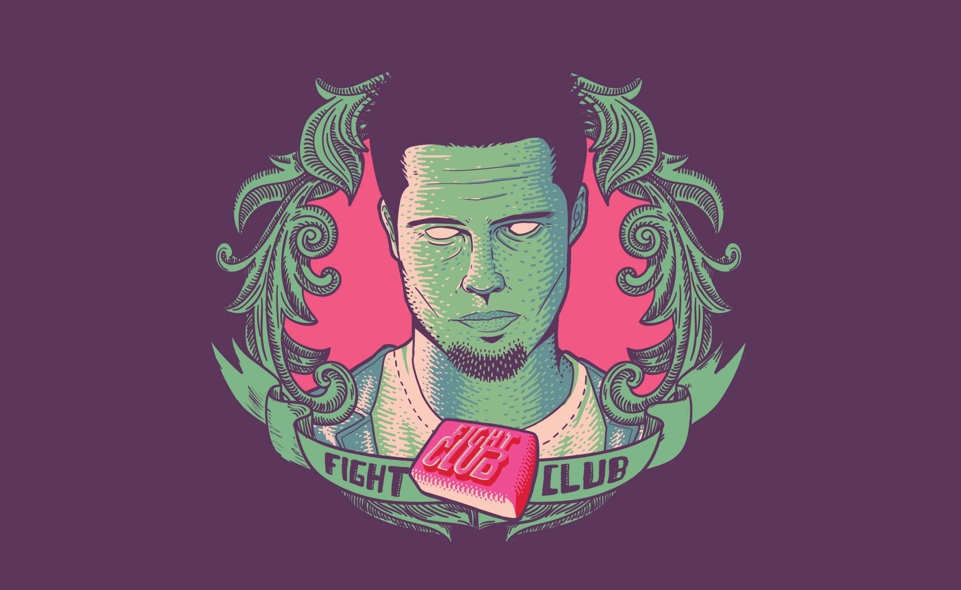 brad pitt tyler durden fight club minimalisme film