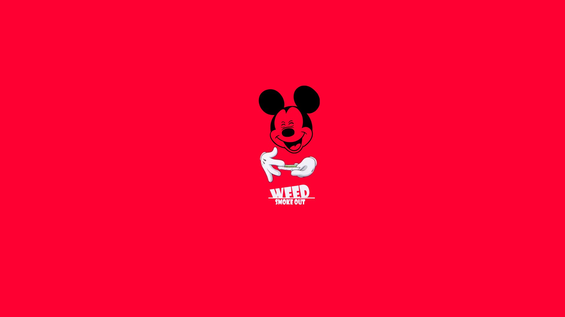 mickey mouse swag weed smoke kanabi