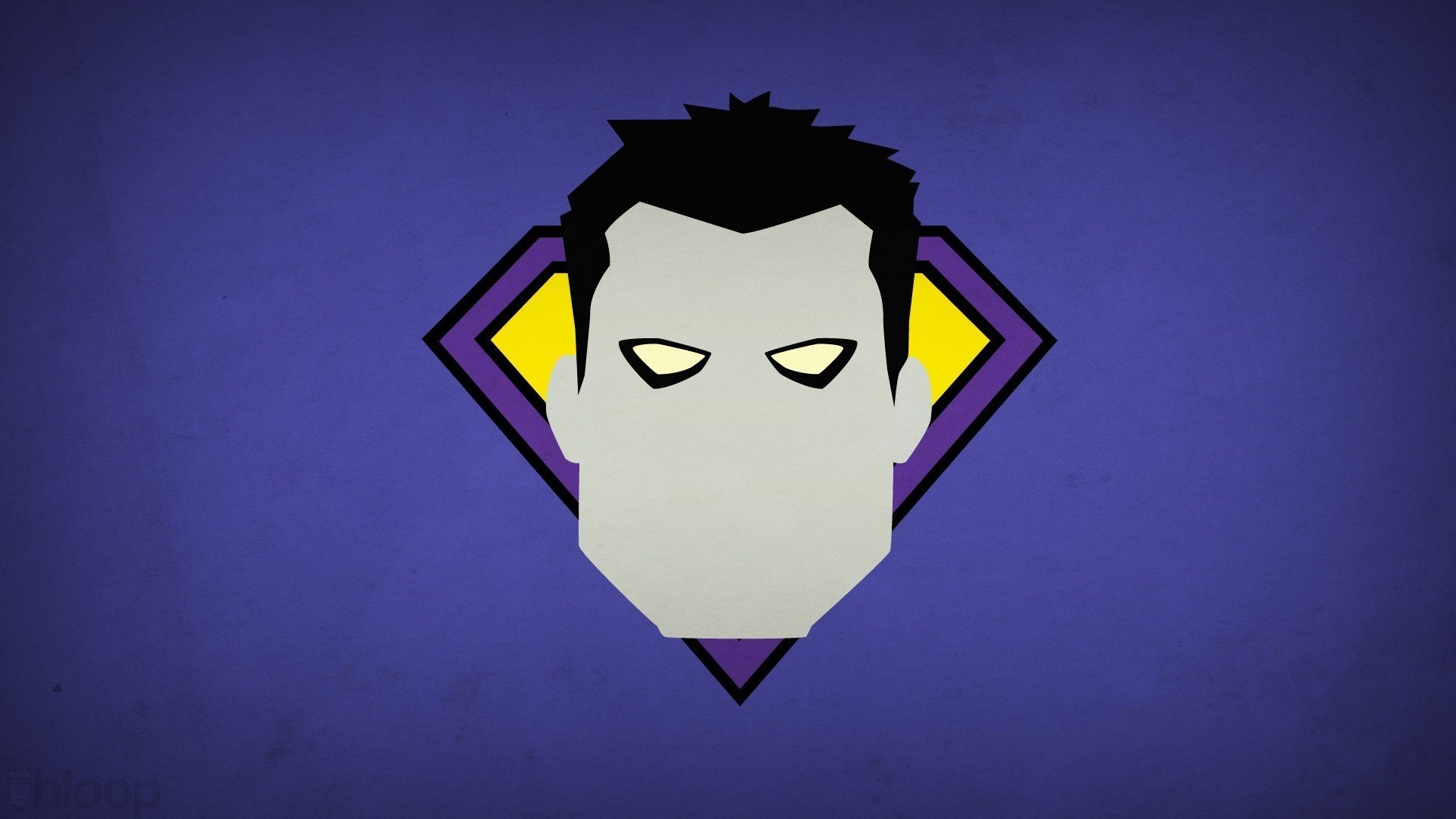 blo0p minimalisme dc comics bizarro