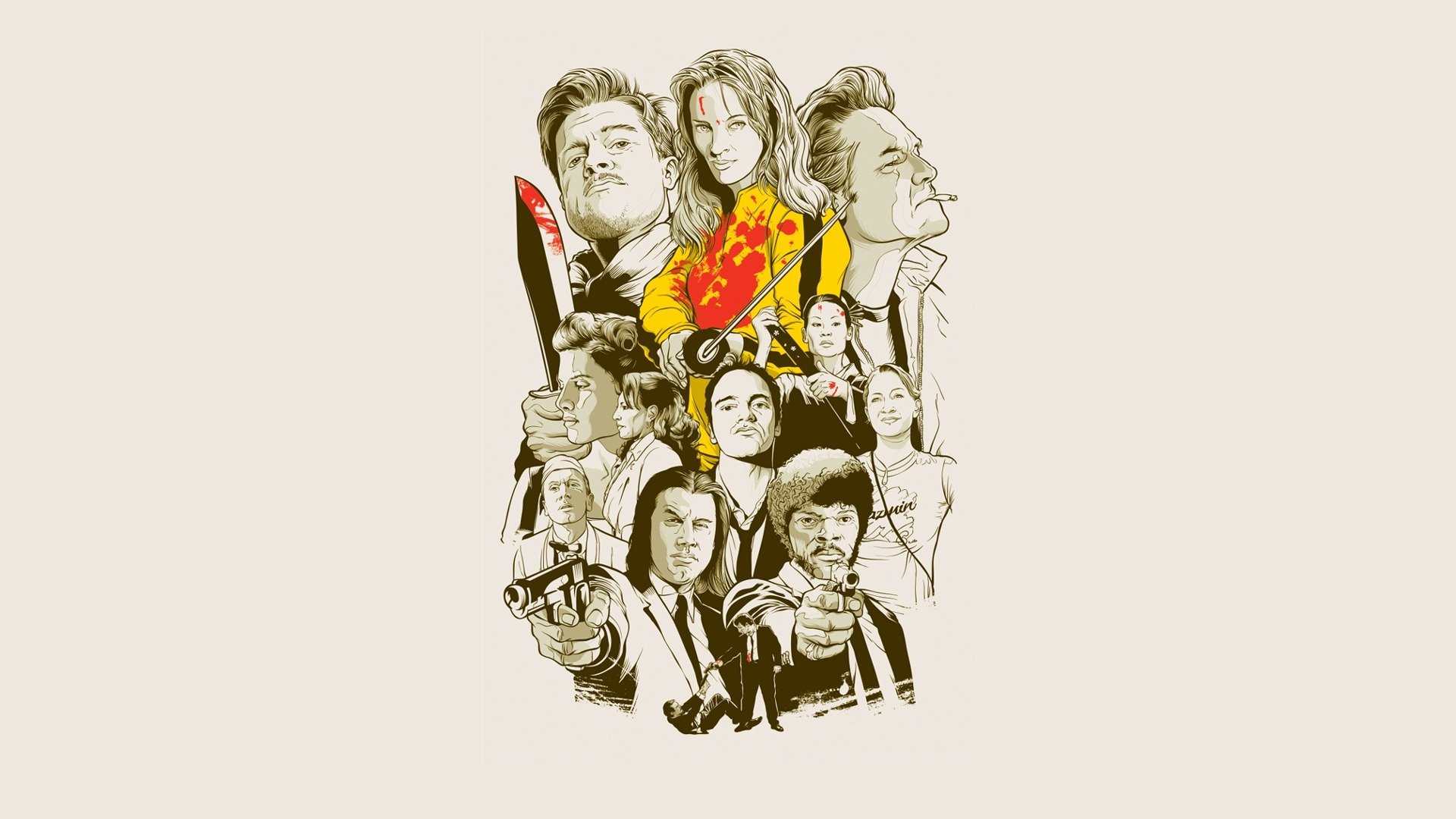 films quentin tarantino minimalisme