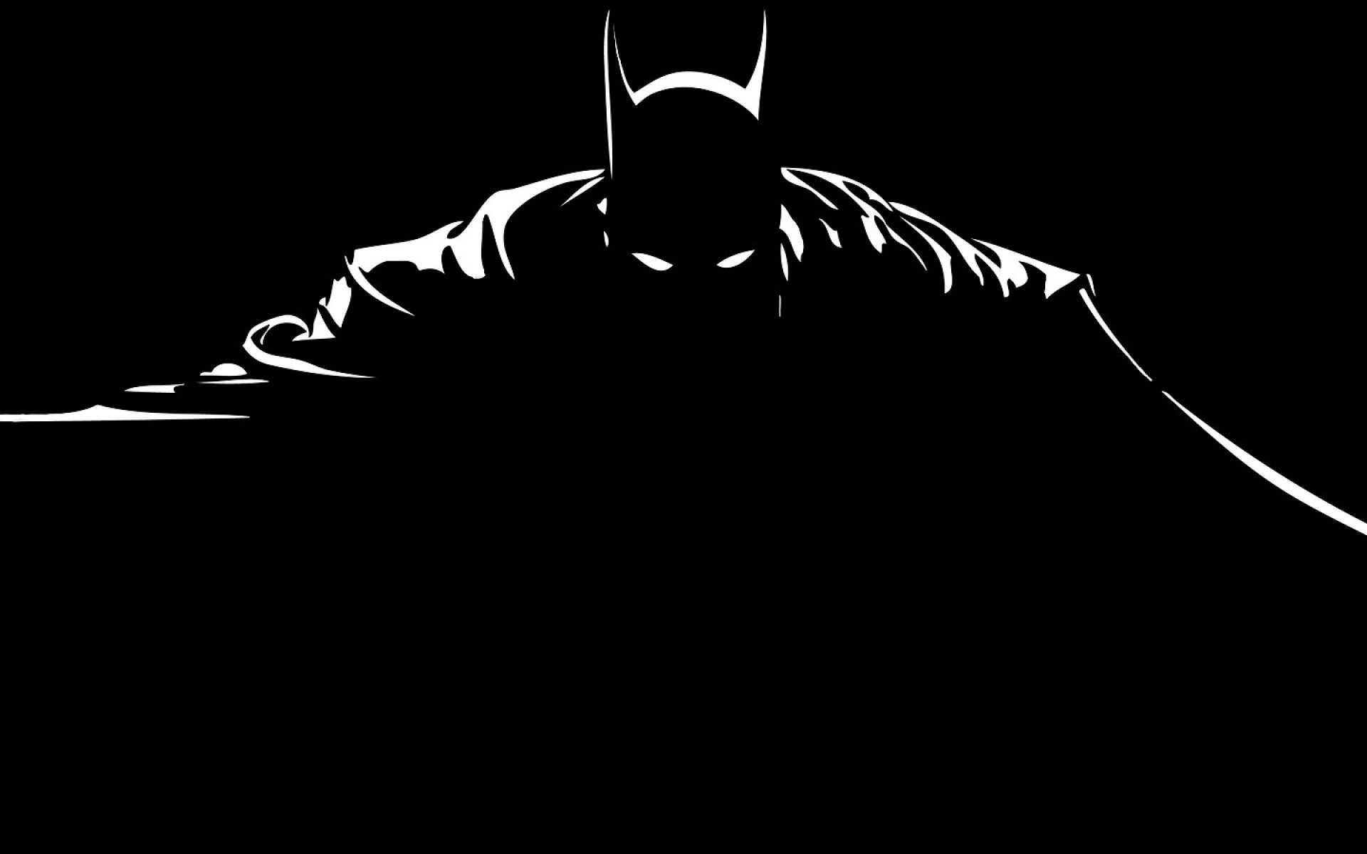 batman silhouette batman manteau yeux masque