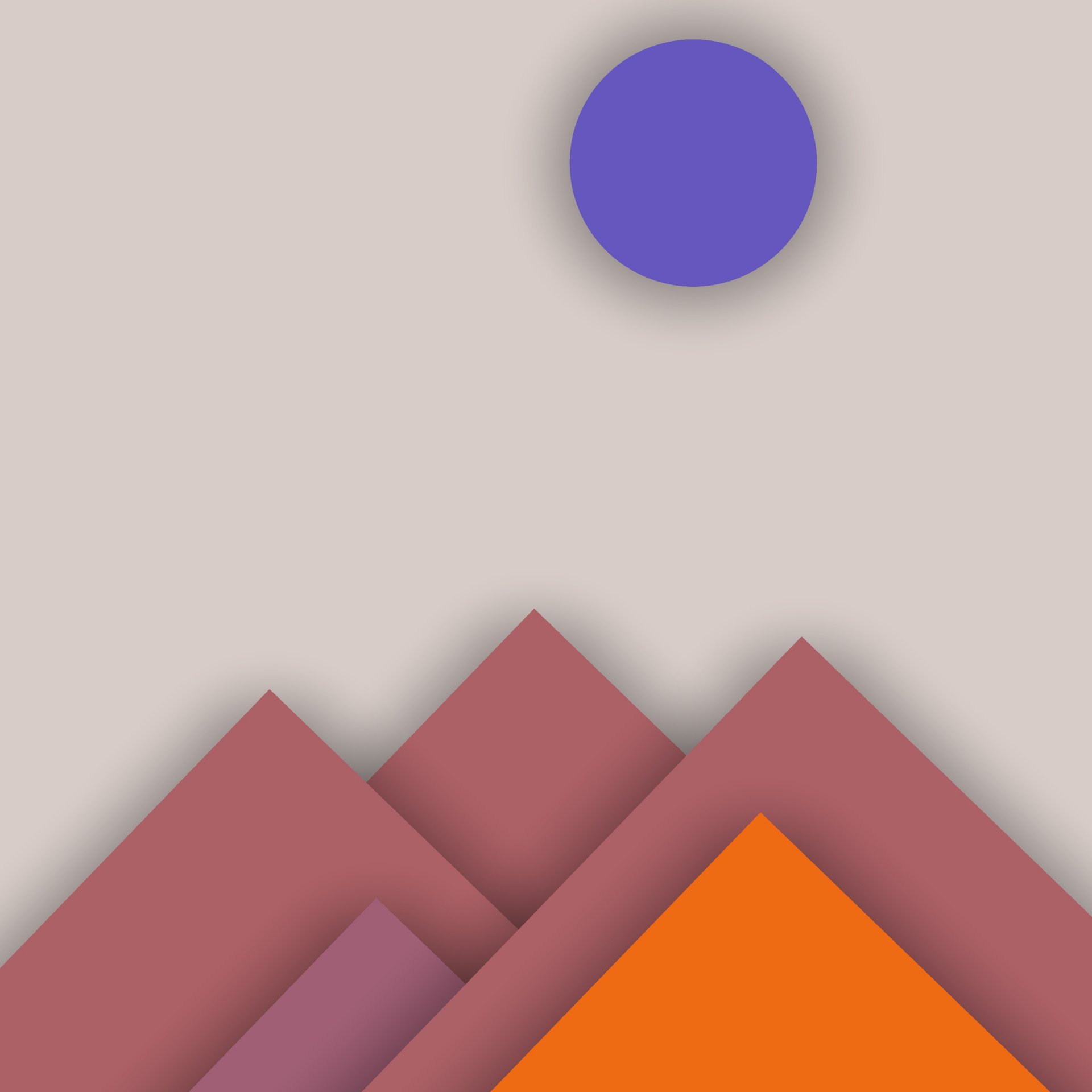 android 5.0. lollipop material design line abstraction triangles circles color