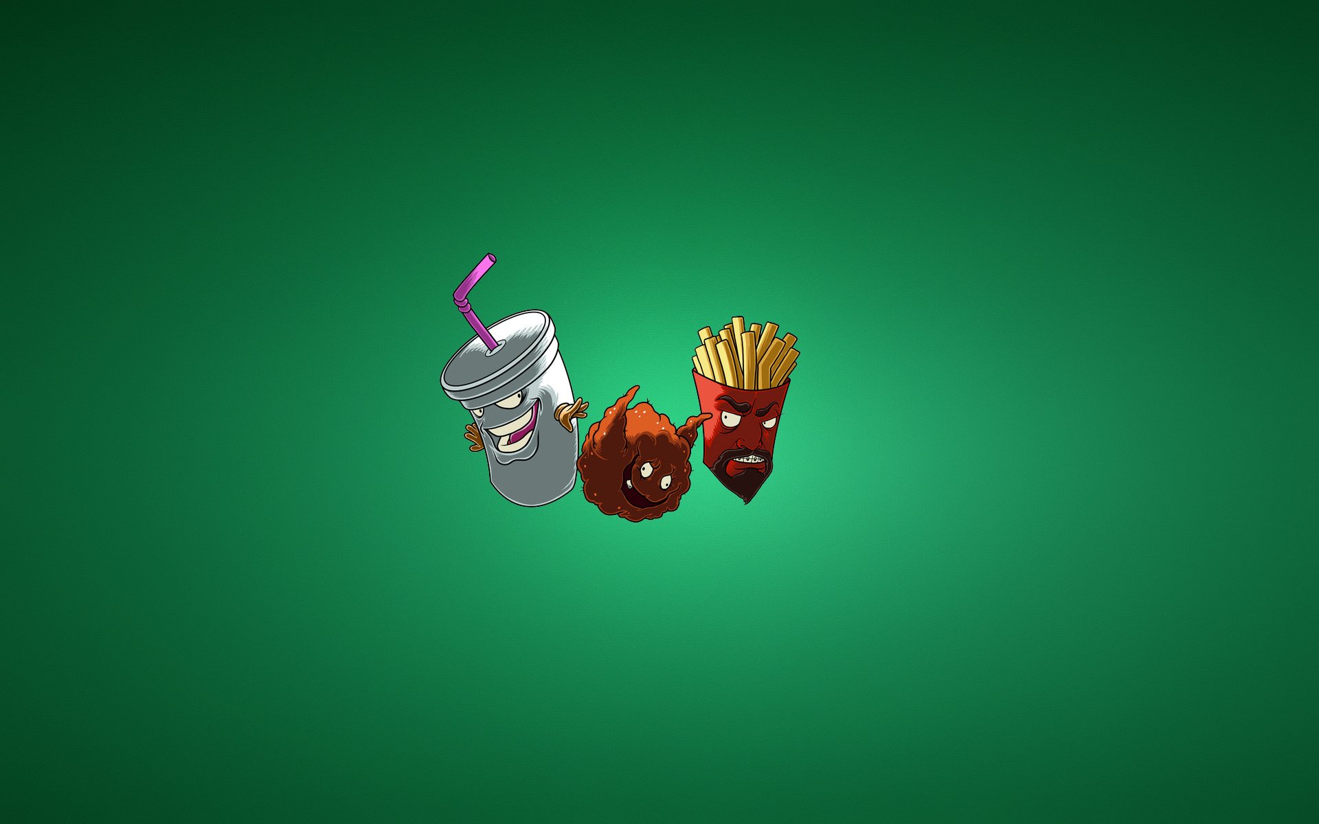 batido albóndiga papas fritas meatwad frylock maestro shake aqua teen hunger force athf minimalismo