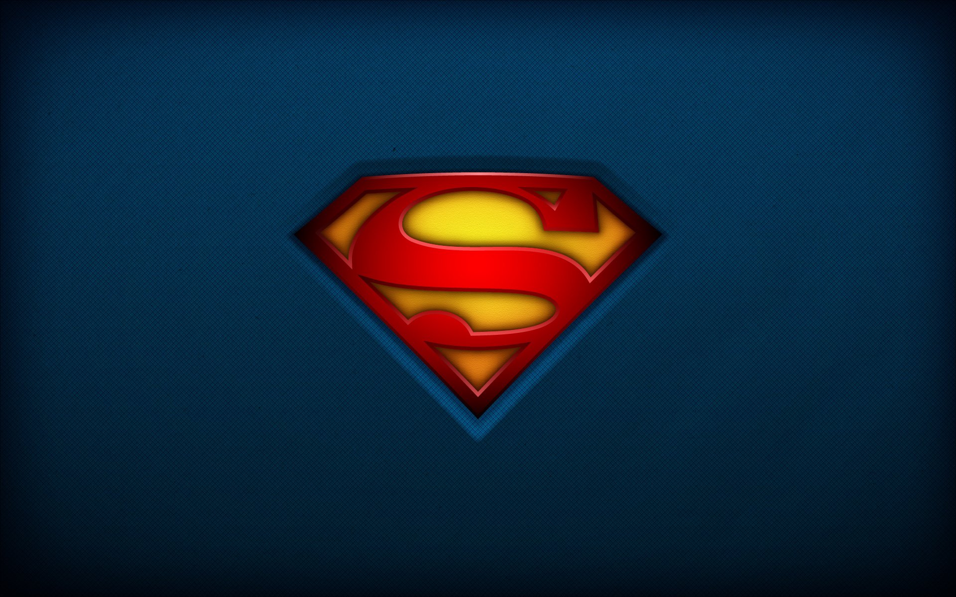 logo superman rosso giallo blu