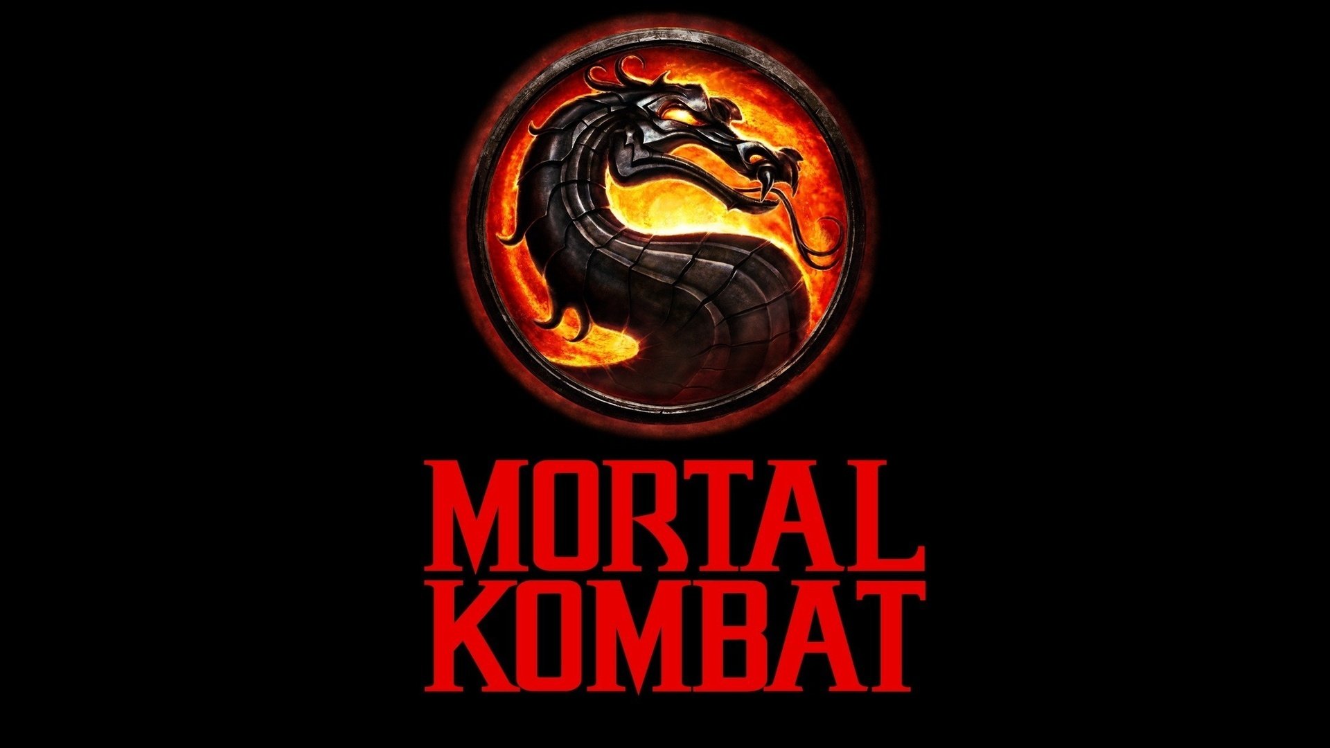 mortal kombat czerwone smok ogień